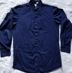 Navy Botton Down Shirt